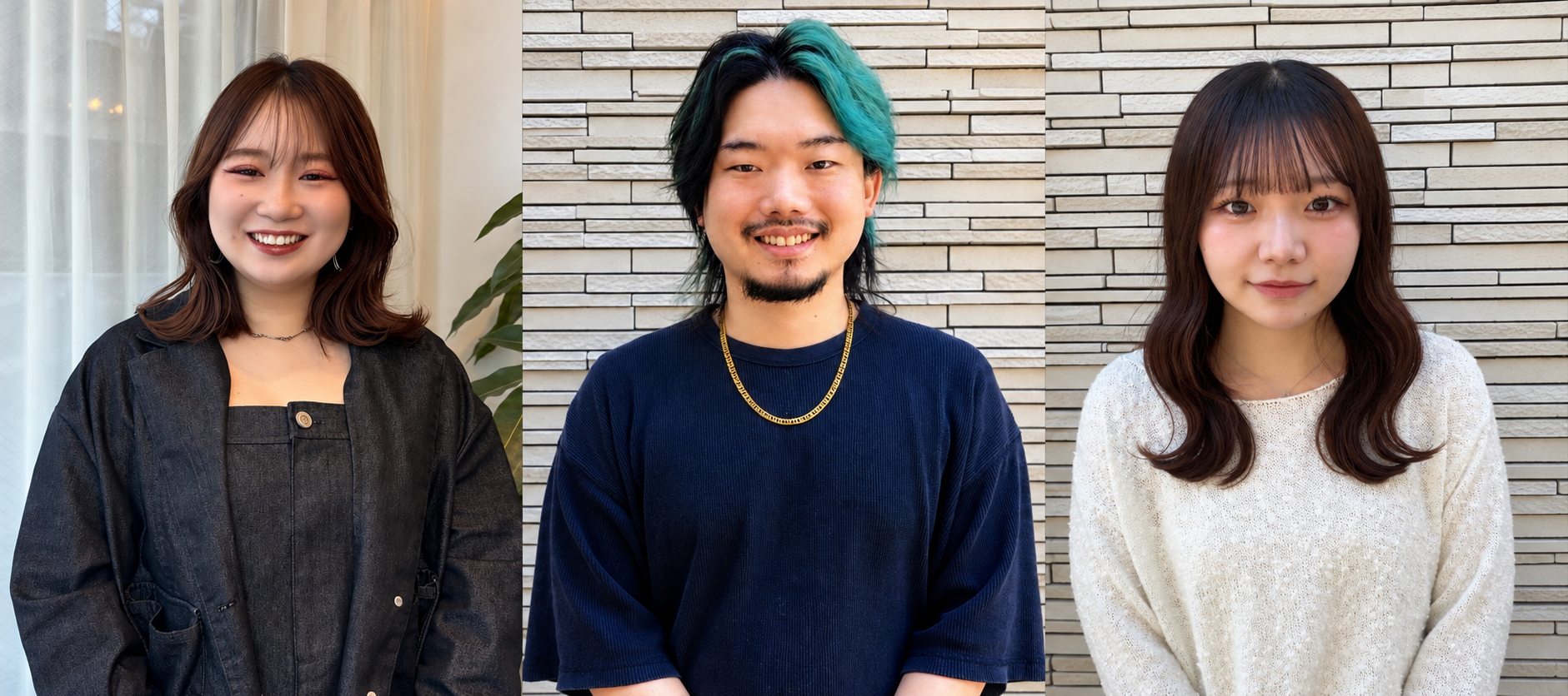 fiRunのスタッフ3人